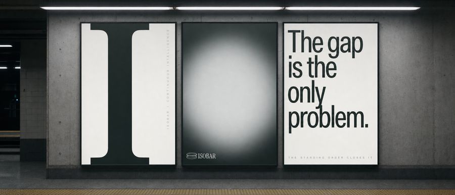 Reference: posters where the typography carries the whole frame